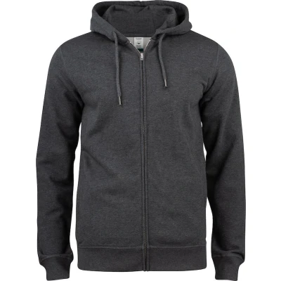 Afbeelding van Clique Premium OC Hoody Full Zip 021004 Grijs melange