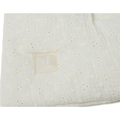 Afbeelding van Jollein Boxkleed Embroidery 75x95cm Ivory