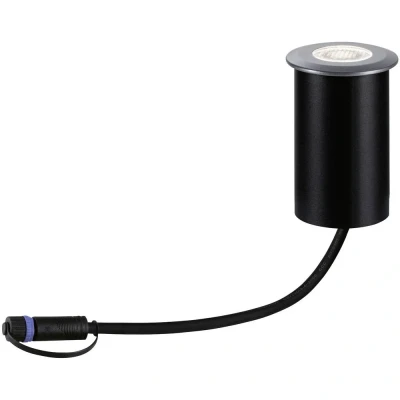Afbeelding van PAULMANN 94369 LED vloerinbouwlamp vast ingebouwd Grijs