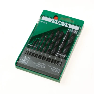 Afbeelding van Hikoki Borenset cassette 10 delig hss r din338