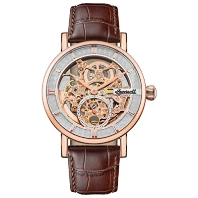 Afbeelding van Ingersoll Chronograaf, Heren, Maat: One Size, Braun