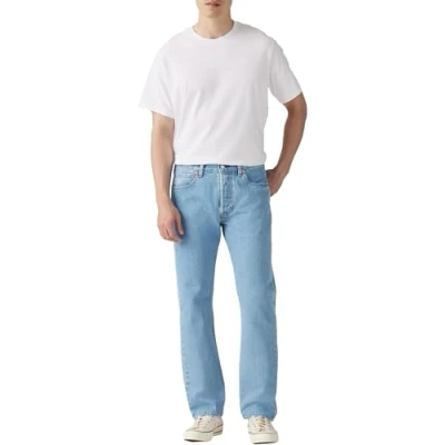 Image de Levi&#039;s Jean 501 Original Fit pour homme, Ferry Building Blue T2, 40W / 34L