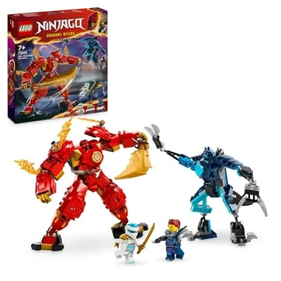 Image de LEGO® NINJAGO® 71808 Le robot élémentaire du feu de Kai