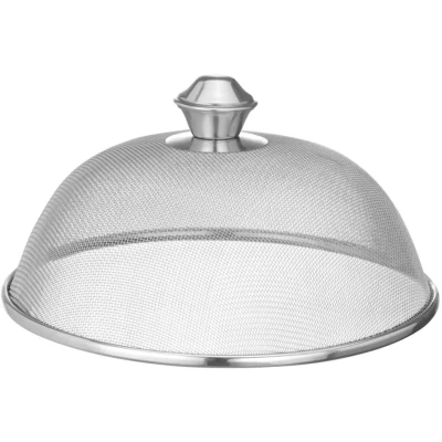 Afbeelding van HENDI Voedselkap Gaas Roestvast staal Ergonomische handgreep Ø255xH135mm