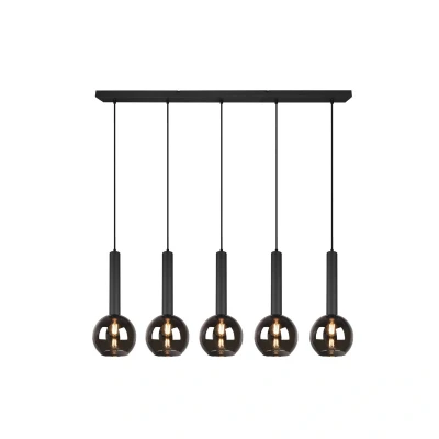 Afbeelding van Clayton hanglamp, 5 lamps uitvoering