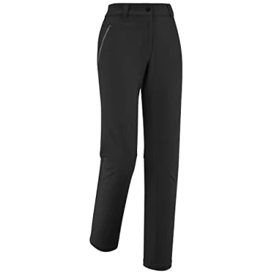 Afbeelding van Lafuma Access Softshell Pants W technische broek voor dames binnen fleece wandelen trekking zwart