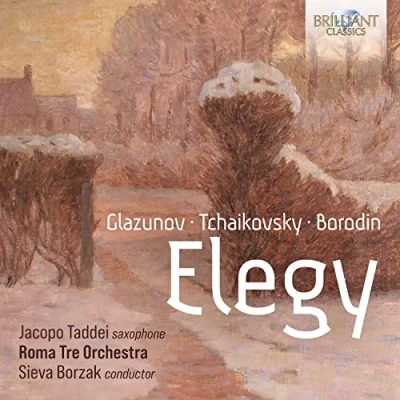 Afbeelding van Jacopo Taddei Elegy: Music By Glazunov, Tchaikovsky, Borodin (CD)