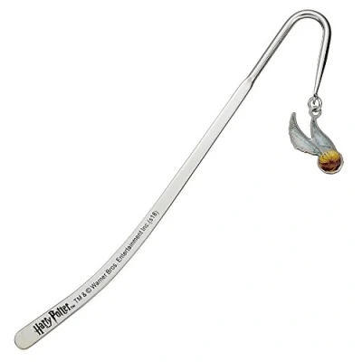 Afbeelding van The Carat Shop Harry Potter Golden Snitch Boekenlegger Bladwijzer (Zilver)
