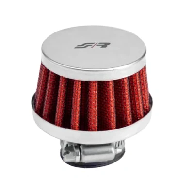 Afbeelding van Simoni Racing FSR/3 x conische sportluchtfilter, rood