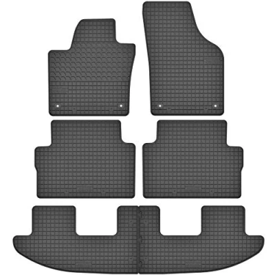 Afbeelding van Rubberen automattenset voor Seat Alhambra II / VW Volkswagen Sharan (vanaf 2010) 7 personen perfecte pasvorm