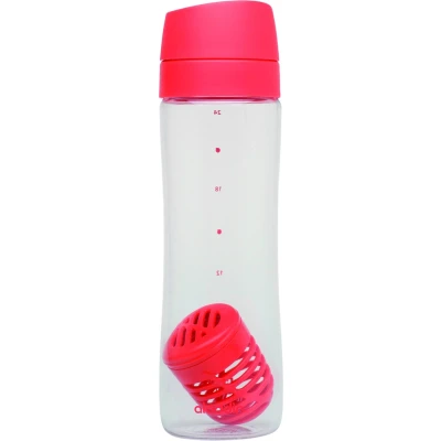Afbeelding van Aladdin Waterfles Infuse Met Fruit Compartiment 0.70 l Tomato Rood