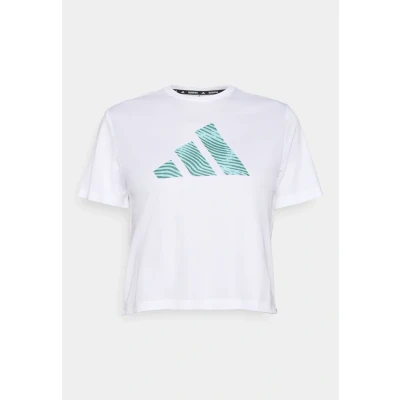 Afbeelding van adidas Performance Sport Tshirt, Dames, Maat: Small, White