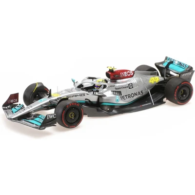 Afbeelding van Mercedes AMG Petronas F1 Team W13 E Performance #44 Spain GP 2022 1:18 Minichamps