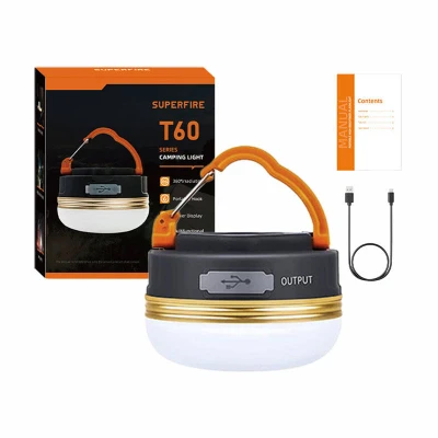 Afbeelding van Superfire Campinglamp T60 A, 2,5W