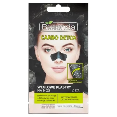 Afbeelding van Bielenda, Gezichtsmaskers, Carbo Detox Koolstofpleisters Op De Neus Van Actieve Kool