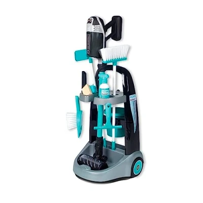 Image de Smoby Rowenta Chariot de nettoyage avec aspirateur