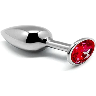 Afbeelding van Anal Plug with Red Jewel Size M