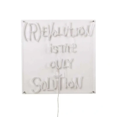 Afbeelding van Seletti LED wandlamp (R)evolution is the only solution