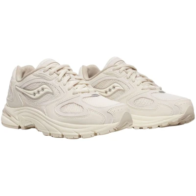 Afbeelding van Saucony GRID JAZZ Unisex Sneakers laag, Maat: 44, Ivory Leer en textiel