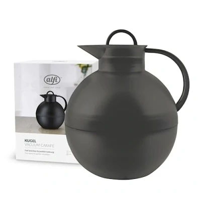 Afbeelding van Alfi Thermoskan Kugel Grijs Antraciet 940 ml