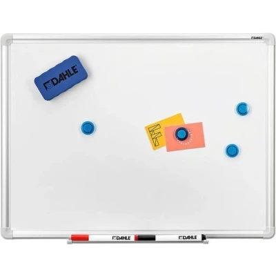 Afbeelding van Dahle Whiteboard Basic Board 96151 (b x h) 900 mm 600 Wit Horizontaal of verticaalformaat, Incl. opbergbakje