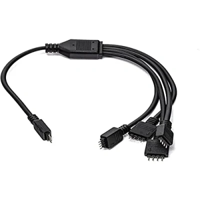 Afbeelding van EK Water Blocks RGB 4 pins polige splitterkabel