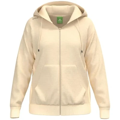 Afbeelding van Erima Damen Zip Hoodie Ts Hoody Jacket 25 6414 Beige 38 (M)