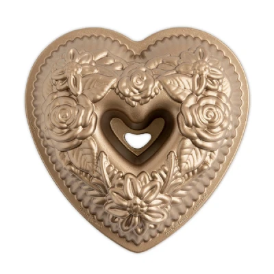 Afbeelding van Nordic Ware Floral Heart Tulband Bakvorm