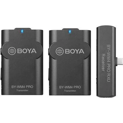 Afbeelding van Boya 2.4 GHz Duo Lavalier Microfoon Draadloos BY WM4 Pro K6 voor Android