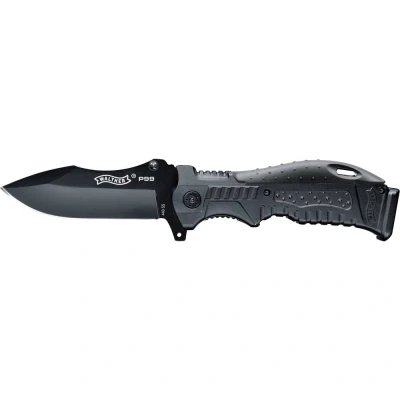 Afbeelding van Walther P99 Knife 5.0749 Outdoormes Met holster, goede grip Zwart