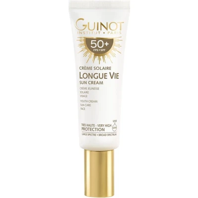 Afbeelding van Guinot Longue Vie Soleil Visage Crème Solaire Anti Âge Spf50+