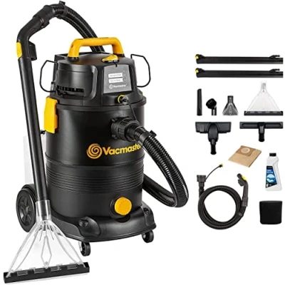 Image de Vacmaster VK1330PWR 1300W 30L Aspirateur Eau et Poussière 3 en 1 Nettoyeur Multi surfaces pour tapis moquettes Tissus d&#039;ameublement Escaliers Voiture, Nettoyeurs