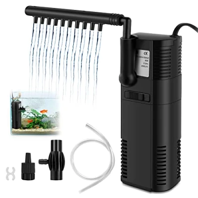 Afbeelding van everfarel binnenfilter, pomp voor aquarium, 2/6 W, 300/450 l (300 l)