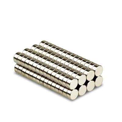 Afbeelding van Magnetastico® 25 stuks neodymium magneten N52 schijf 8 x 3 mm koelkastmagneet voor prikbord permanente magneet interactief bord
