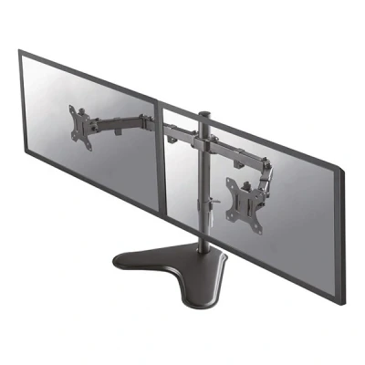 Image de Neomounts by Newstar FPMA D550DD Pied full motion pour 2 écrans LCD Noir Taille d&#039;écran : 10 32 support ordinateur de bureau montrable sur