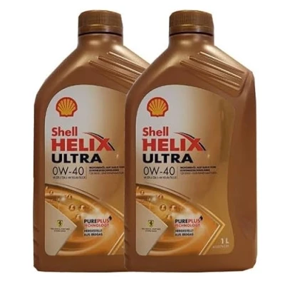 Afbeelding van Shell 0W 40 Helix Ultra 0W40, 2x1 liter