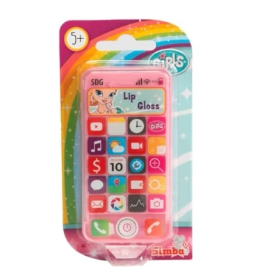 Afbeelding van Simba Lipgloss Smartphone Schmink Lippenstift Vanaf 5 jaar