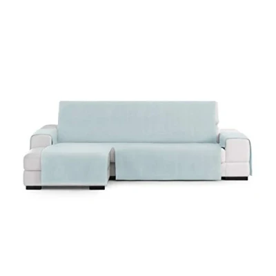 Afbeelding van Hoes voor chaise longue met korte armleuning links Eysa LEVANTE Munt 100 x 110 290 cm