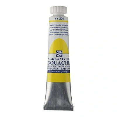 Afbeelding van Talens Ecoline Waterverf Flacon Van 30 Ml, Citroengeel