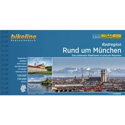 Afbeelding van Radtourenbücher München Rund um Radatlas