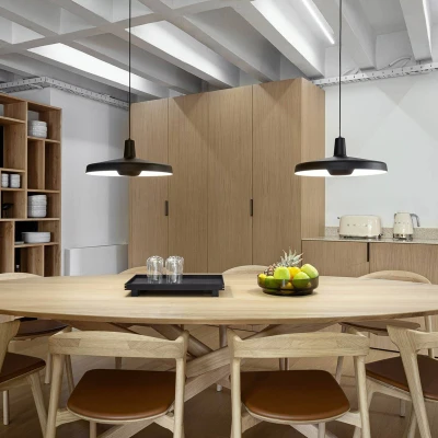 Afbeelding van GRUPA Arigato hanglamp Ø 45cm zwart