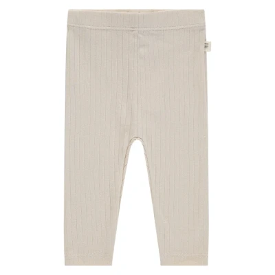 Afbeelding van A Tiny Story Broek Rib Effen Gebroken wit 56
