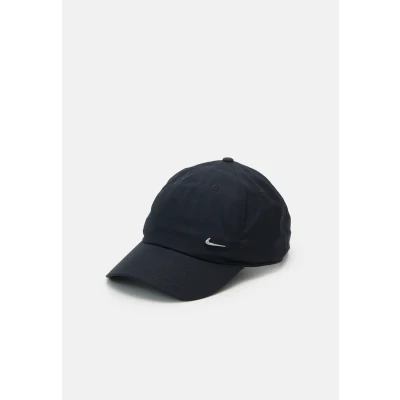 Afbeelding van Nike Sportswear CLUB Unisex Pet Black/metallic silvercoloured, Maat: S/M, silver coloured