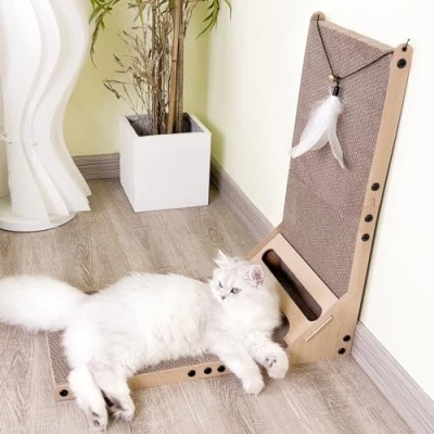 Afbeelding van krabpaal van karton voor katten