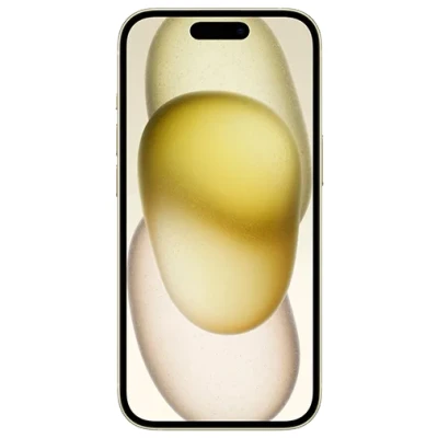 Image de Apple iPhone 15 512Go Jaune avec Youfone contrat appels illimités + 30000 Mo 4G+