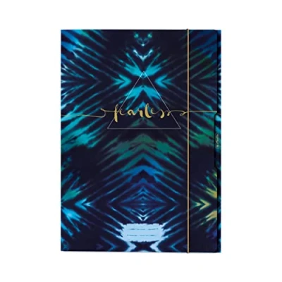 Afbeelding van Herlitz New Batik Fearless, A3, Blauw, Marineblauw , Portret, Elastische band, 1 stuk(s)