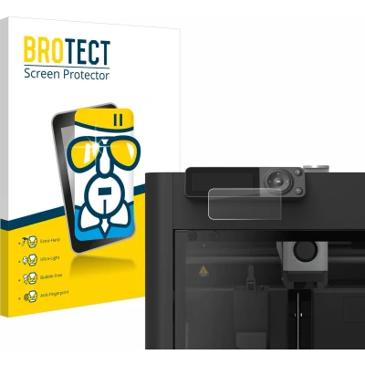 Afbeelding van BROTECT Screenprotector voor Bambu Lab P1S 3D Printer Folie Beschermfolie Beschermglas transparant