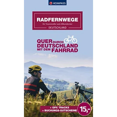 Afbeelding van KOMPASS Radfernwege quer durch Deutschland