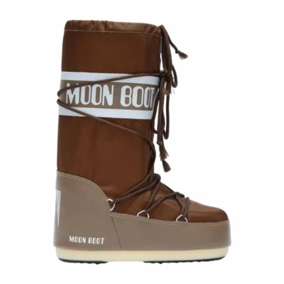 Afbeelding van Moon Boot dames Icon snowboot met waterafstotende coating in de kleur Bruin, maat: 42/44