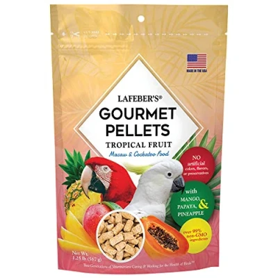 Afbeelding van Lafeber Tropical Fruit Gourmet Pellets Macaw Vogelvoer 567 g